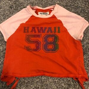 Urban outfitters backless Hawaii 58 shirt size small